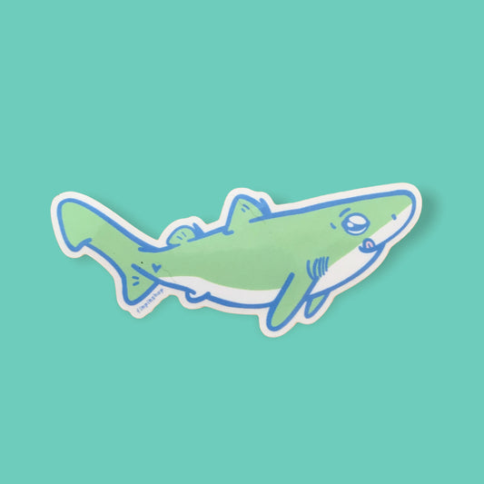 little gulper shark april patreon sticker