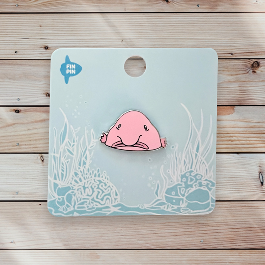 Meh Blobfish Enamel Pin