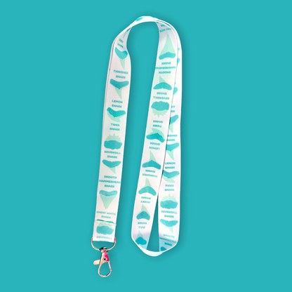 Shark tooth lanyard