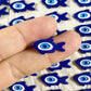 lucky eye fish enamel pin