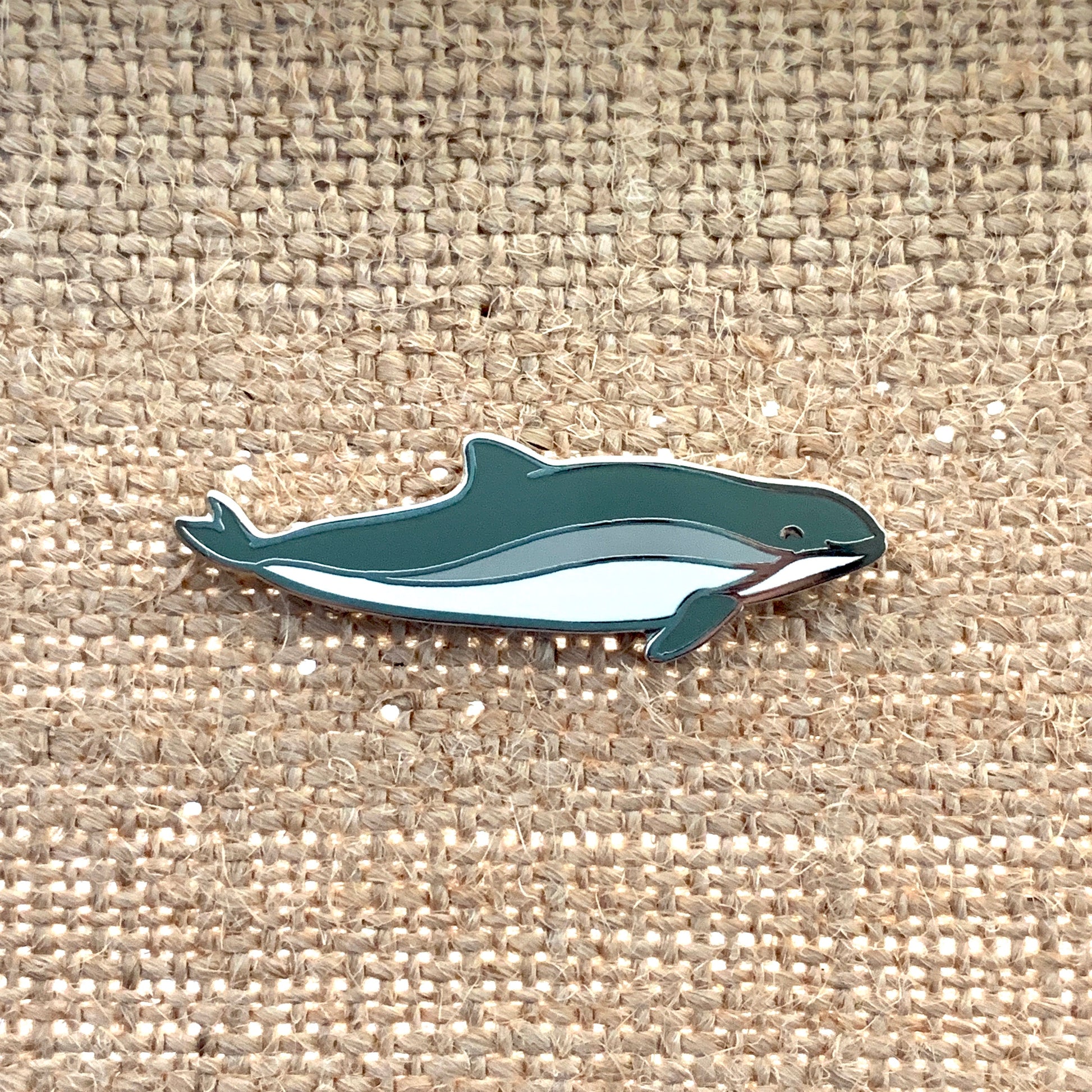 harbor porpoise cetacean pin