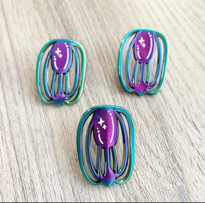 cosmic comb jelly pin