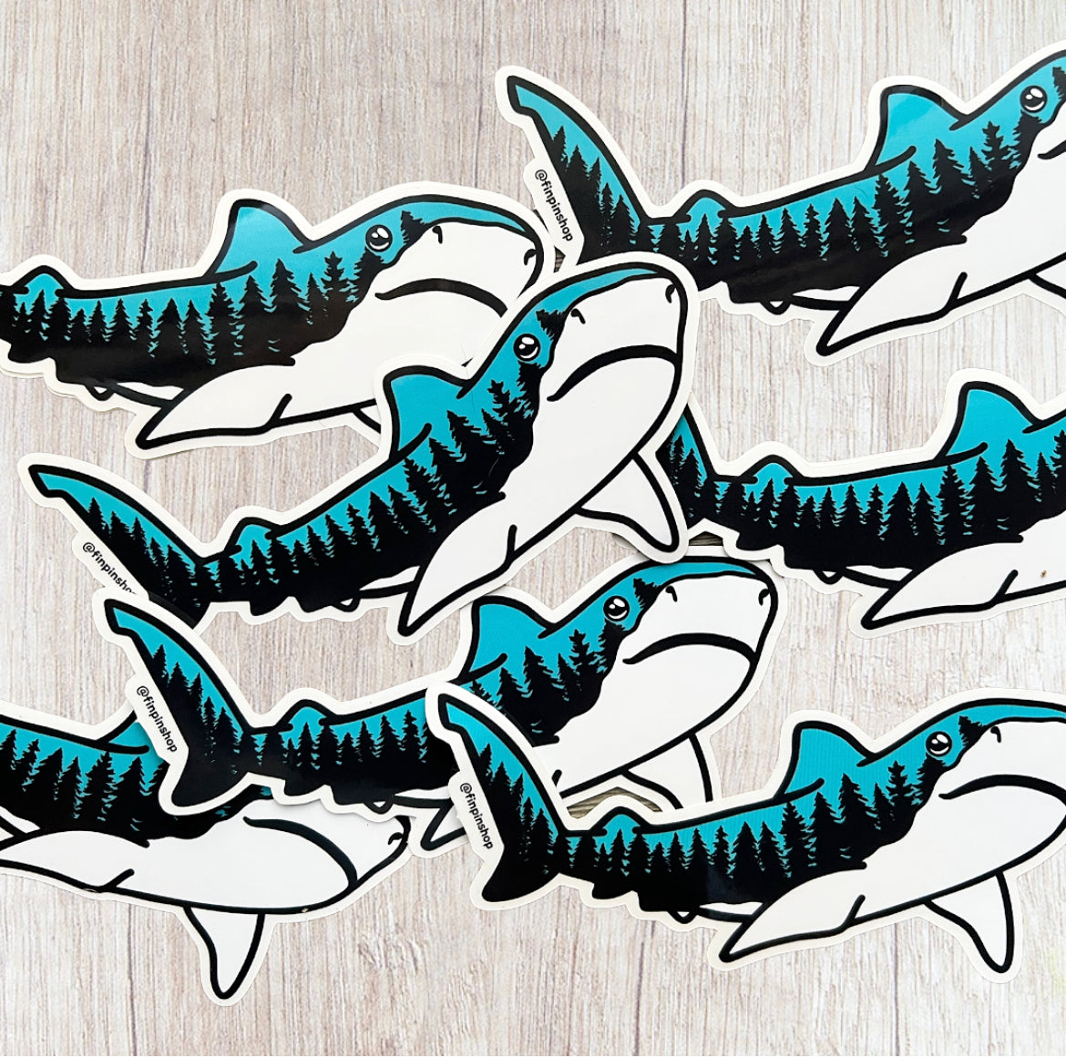 Sharks Older than Trees Sticker