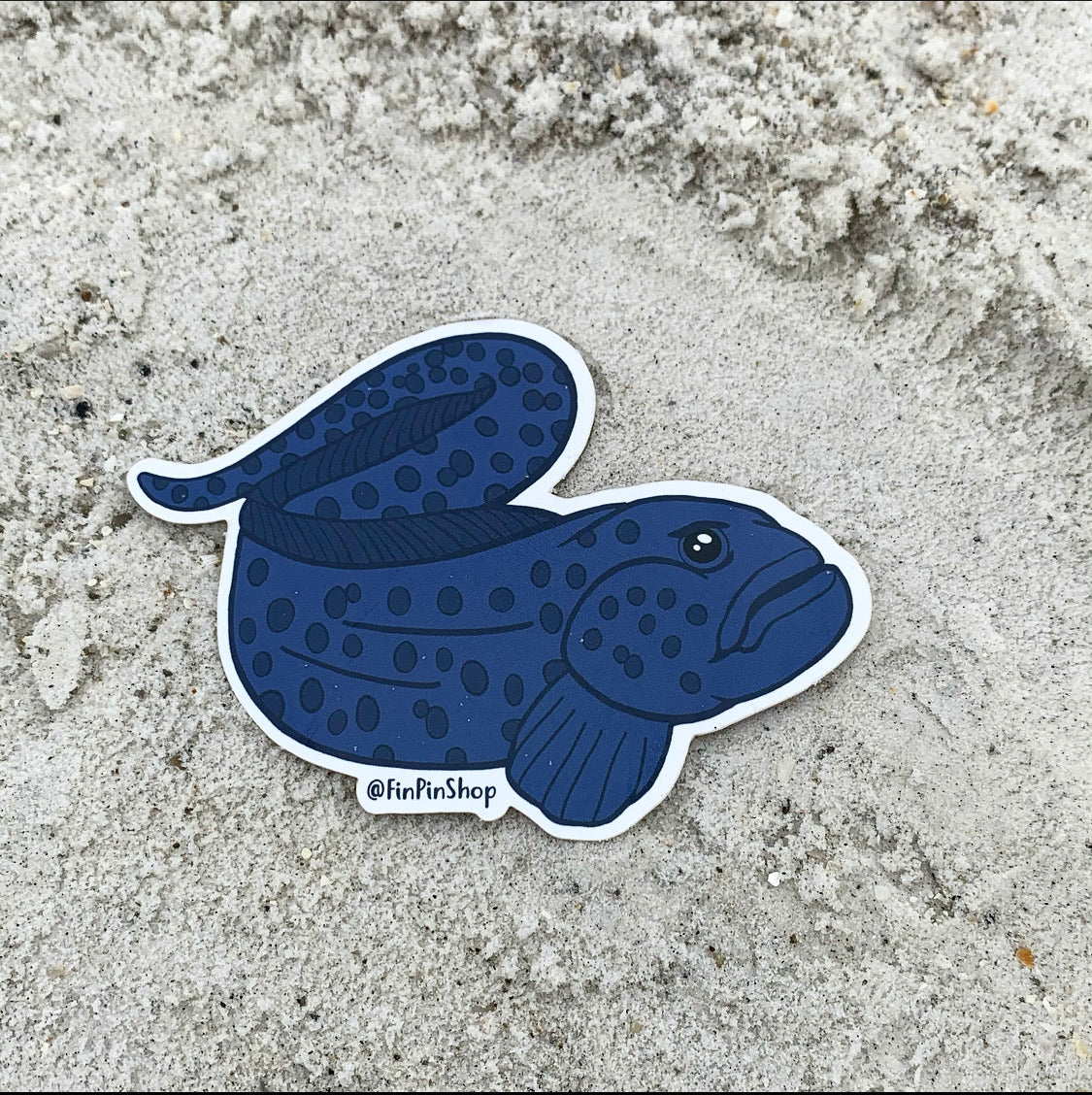 wolf eel sticker