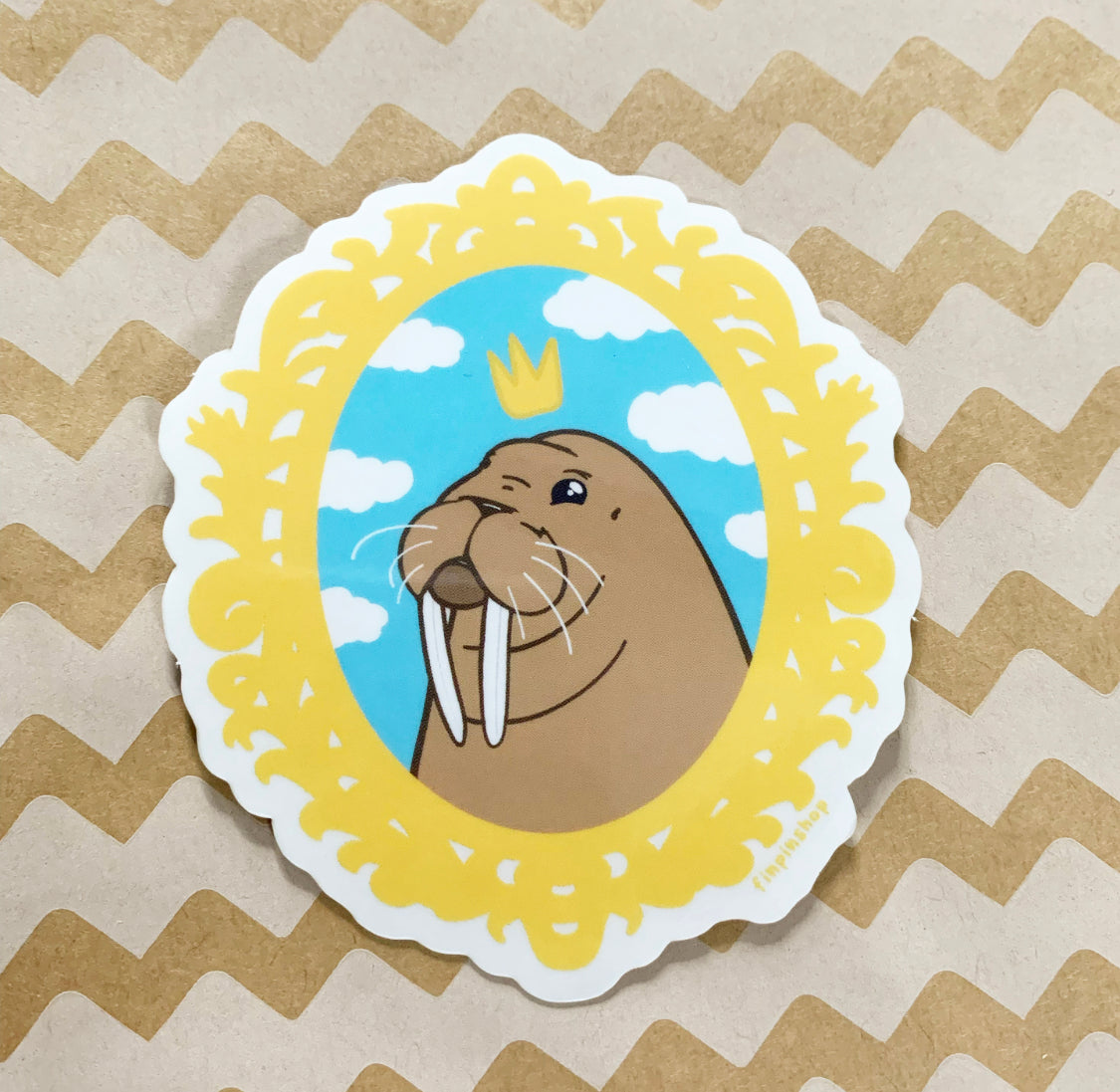 king walrus sticker